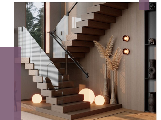 Изготовление и монтаж лестниц в Видном от 87975 руб. | ПРОЛЁТ-Вдн