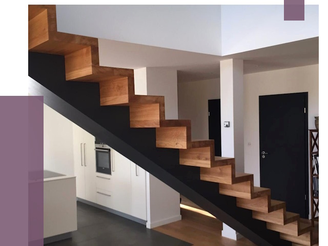 Изготовление деревянных лестниц в Видном от 87975 руб. | ПРОЛЁТ-Вдн