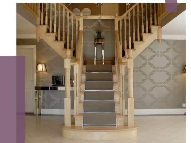 Монтаж деревянных лестниц в Видном от 7711 руб. 