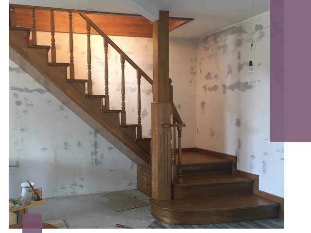 Ремонт деревянных лестниц в Видном: быстро и качественно