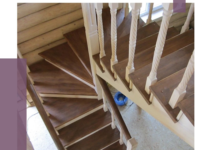 Реставрация деревянных лестниц в Видном от 4347 руб.