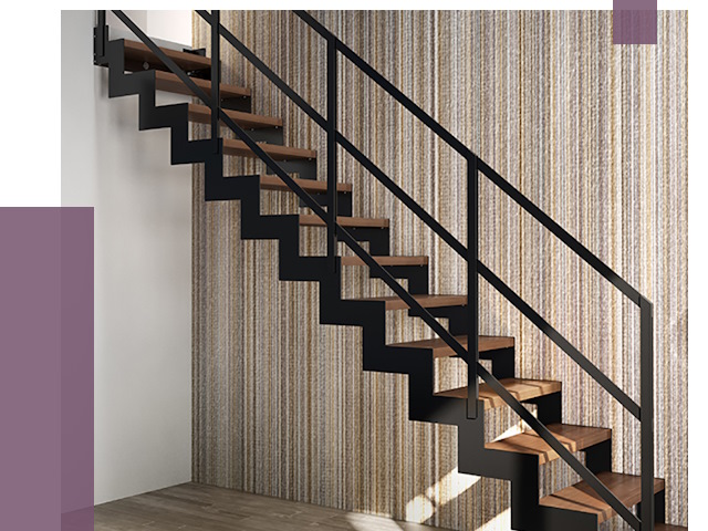 Изготовление металлических лестниц в Видном от 49163 руб. | ПРОЛЁТ-Вдн