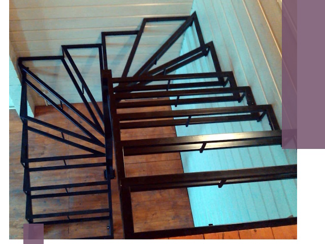 Изготовление металлических лестниц любой сложности в Видном