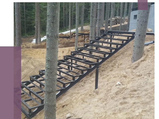 Монтаж металлических лестниц в Видном от 13714 руб. 