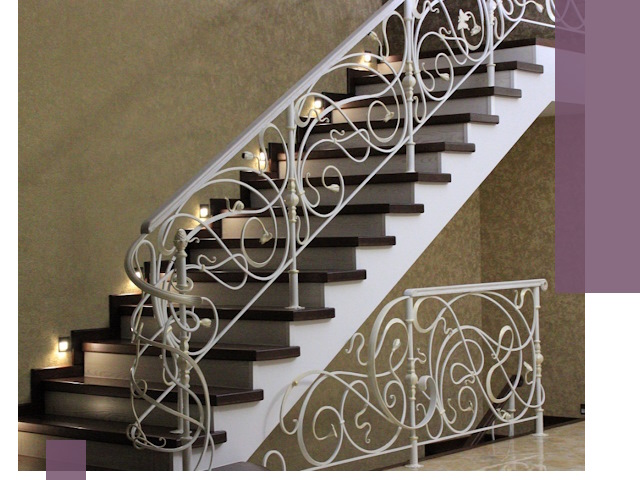 Кованые лестницы под ключ в Видном — изготовление и монтаж