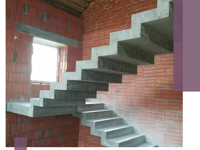 Бетонные лестницы под ключ в Видном: монтаж, демонтаж, ремонт