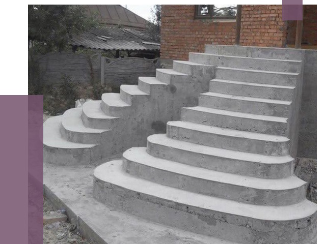 Монтаж бетонных лестниц в Видном от 4347 руб. 