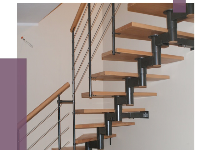 Изготовление модульных лестниц в Видном от 11644 руб. 