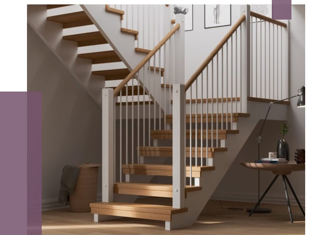 Маршевые лестницы в Видном от 38554 руб. — монтаж | ПРОЛЁТ-Вдн