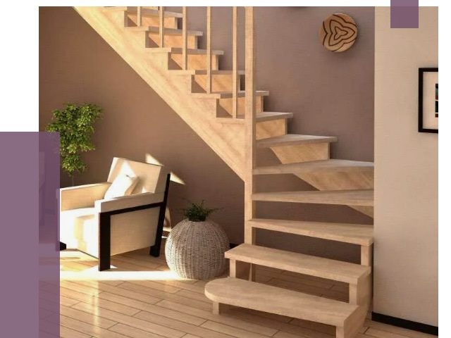 Изготовление Г-образных лестниц в Видном от 19148 руб. 