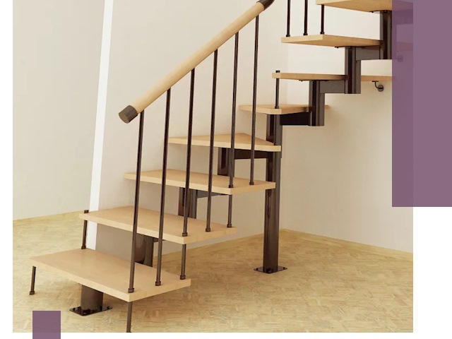 Монтаж лестниц на больцах в Видном — быстро и надежно