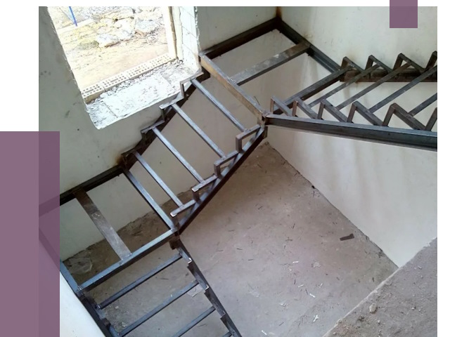 Монтаж лестниц на металлокаркасе в Видном от 12938 руб. — ПРОЛЁТ-Вдн