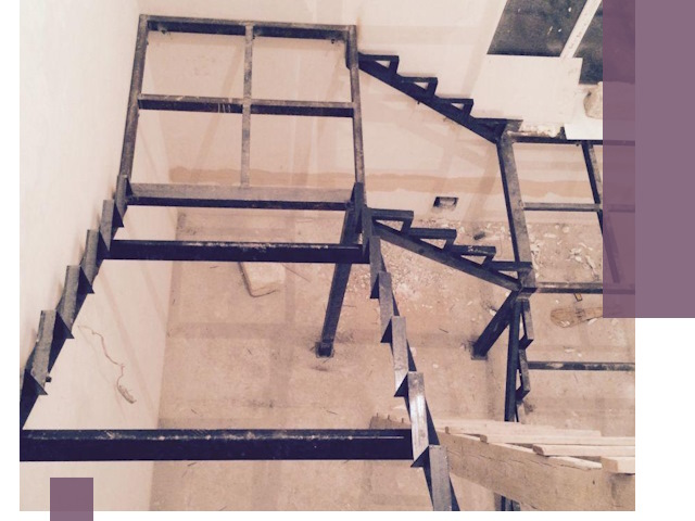 Монтаж лестниц на металлокаркасе в Видном быстро и качественно