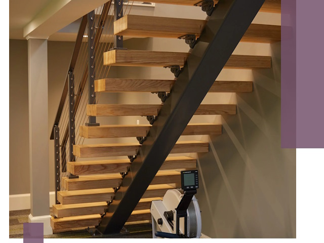 Лестницы на монокосоурах под ключ в Видном - изготовление и монтаж