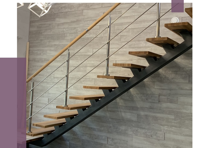Изготовление лестниц на монокосоуре в Видном от 77108 руб. 