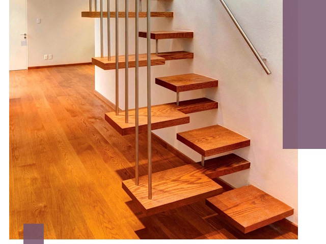 Лестницы «гусиный шаг» на заказ в Видном для узких пространств