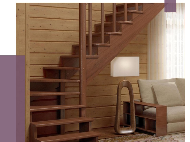 Лестницы эконом класса в Видном от 18475 руб. бюджетные решения