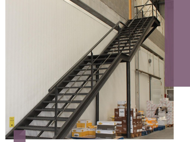 Лестницы для производства в Видном — изготовление и монтаж