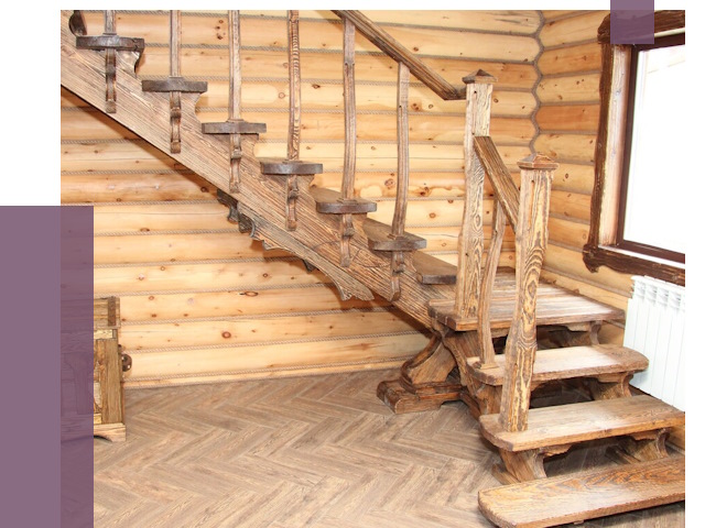 Лестницы в баню в Видном от 19355 руб. — изготовление | ПРОЛЁТ-Вдн