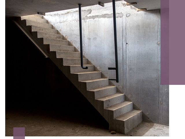 Изготовление и монтаж лестниц в подвале в Видном