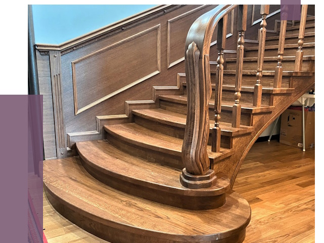 Дубовые лестницы под ключ в Видном от 178538 руб. — ПРОЛЁТ-Вдн