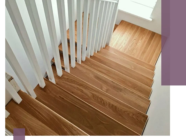 Лестницы из бука в Видном: изготовление, монтаж и демонтаж