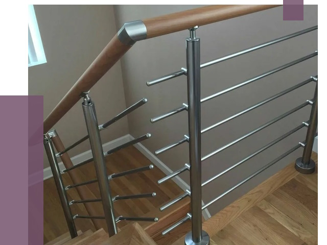 Изготовление перил в Видном от 4658 руб. — перила на заказ | ПРОЛЁТ-Вдн