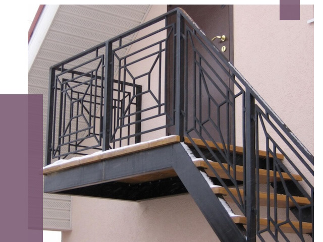 Металлические перила в Видном от 4347 руб.  | ПРОЛЁТ-Вдн