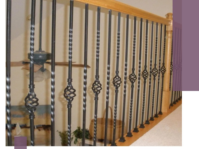 Изготовление и монтаж кованных перил в Видном под ключ