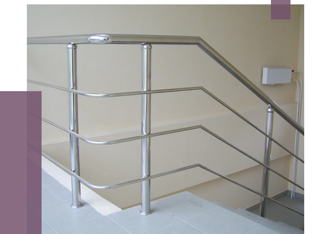 Алюминиевые перила в Видном от 6417 руб. под ключ | ПРОЛЁТ-Вдн