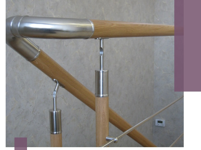 Комбинированные перила на заказ в Видном — монтаж и производство