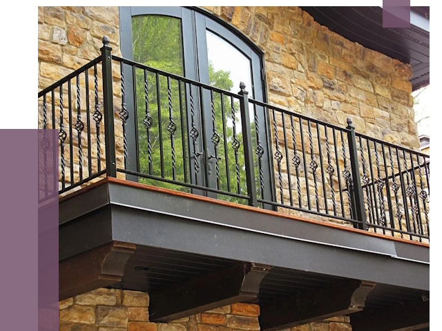 Балконные ограждения в Видном от 8125 руб. — купить | ПРОЛЁТ-Вдн