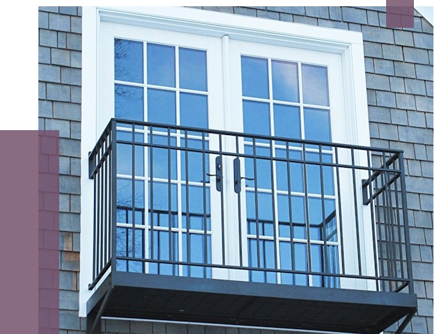 Французские балконы в Видном от 7504 руб. за м2