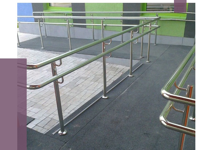 Ограждения пандусов в Видном от 4399 руб. монтаж | ПРОЛЁТ-Вдн