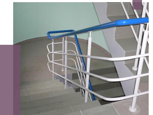 Перила в подъезде в Видном — установка и замена от 7504 руб. | ПРОЛЁТ-Вдн