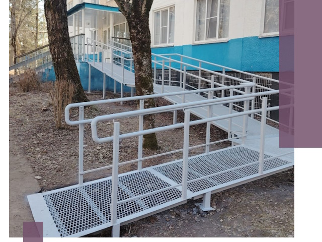 Пандусы под ключ в Видном: изготовление, монтаж и демонтаж
