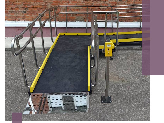 Изготовление наклонных пандусов для инвалидов в Видном