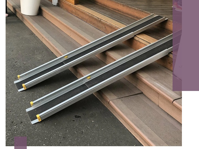 Телескопические пандусы под ключ в Видном — изготовление и монтаж