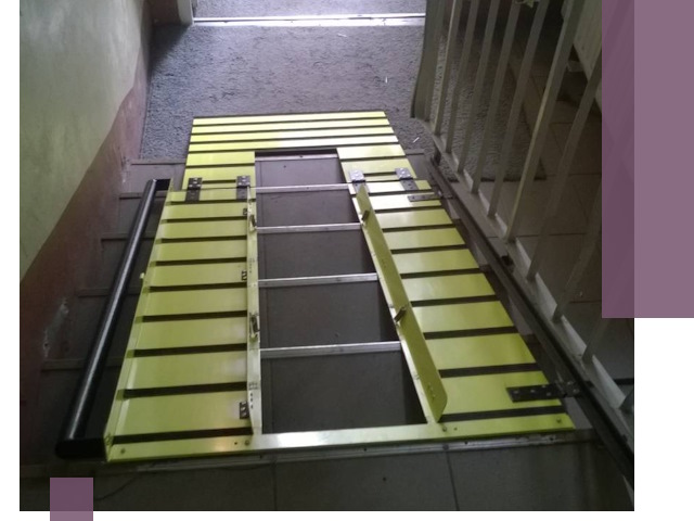 Профессиональный монтаж пандуса в подъезд в Видном