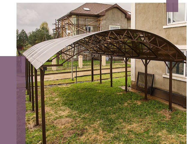 Демонтаж навесов в Видном от 4658 руб. — разборка и вывоз | ПРОЛЁТ-Вдн