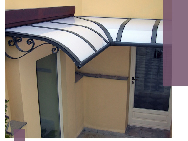 Монтаж козырьков любой сложности в Видном под ключ