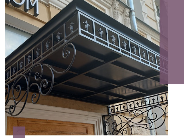 Ремонт козырьков и навесов в Видном — быстро и качественно