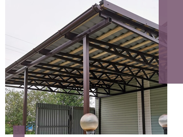 Навесы под ключ в Видном: изготовление, монтаж и гарантия