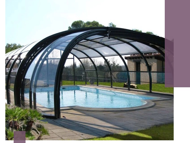 Навесы для бассейна в Видном: изготовление и монтаж под ключ