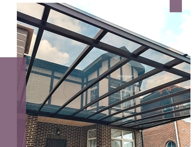 Навесы из поликарбоната в Видном от 8715 руб. под ключ — ПРОЛЁТ-Вдн