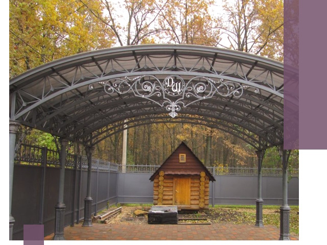 Кованые навесы премиум-класса под заказ в Видном