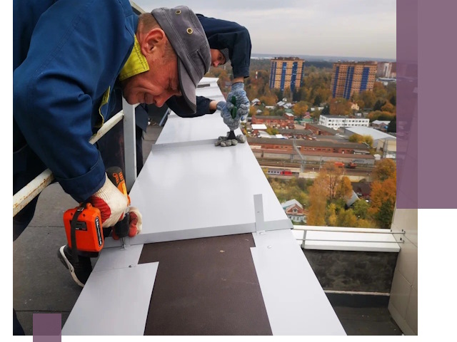 Монтаж парапетов в Видном — установка прочных металлических ограждений