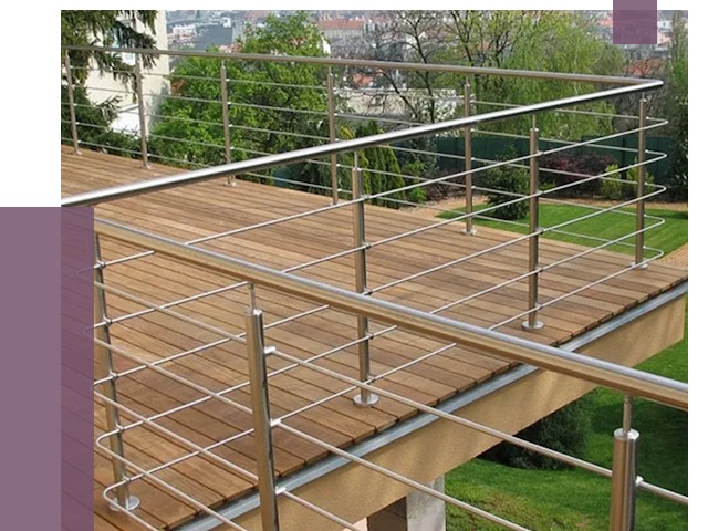 Алюминиевые парапеты в Видном под ключ от 7866 руб. 