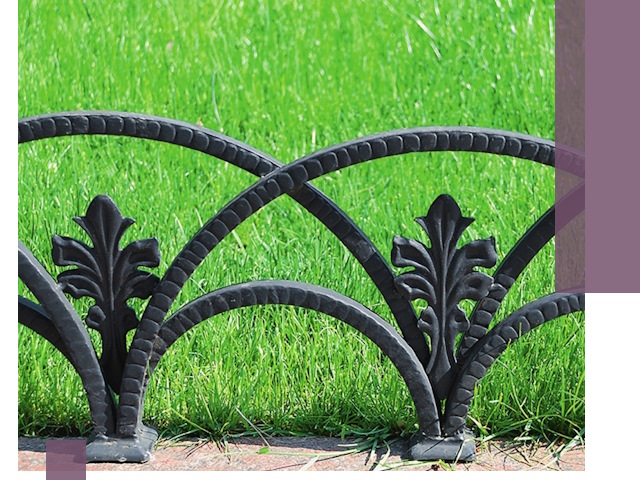 Декоративные металлические бордюры под ключ в Видном