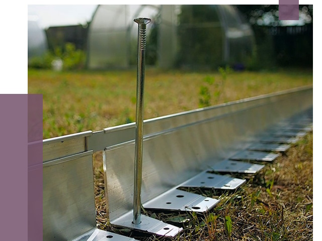 Металлические бордюры для газона в Видном от 4347 руб. | ПРОЛЁТ-Вдн